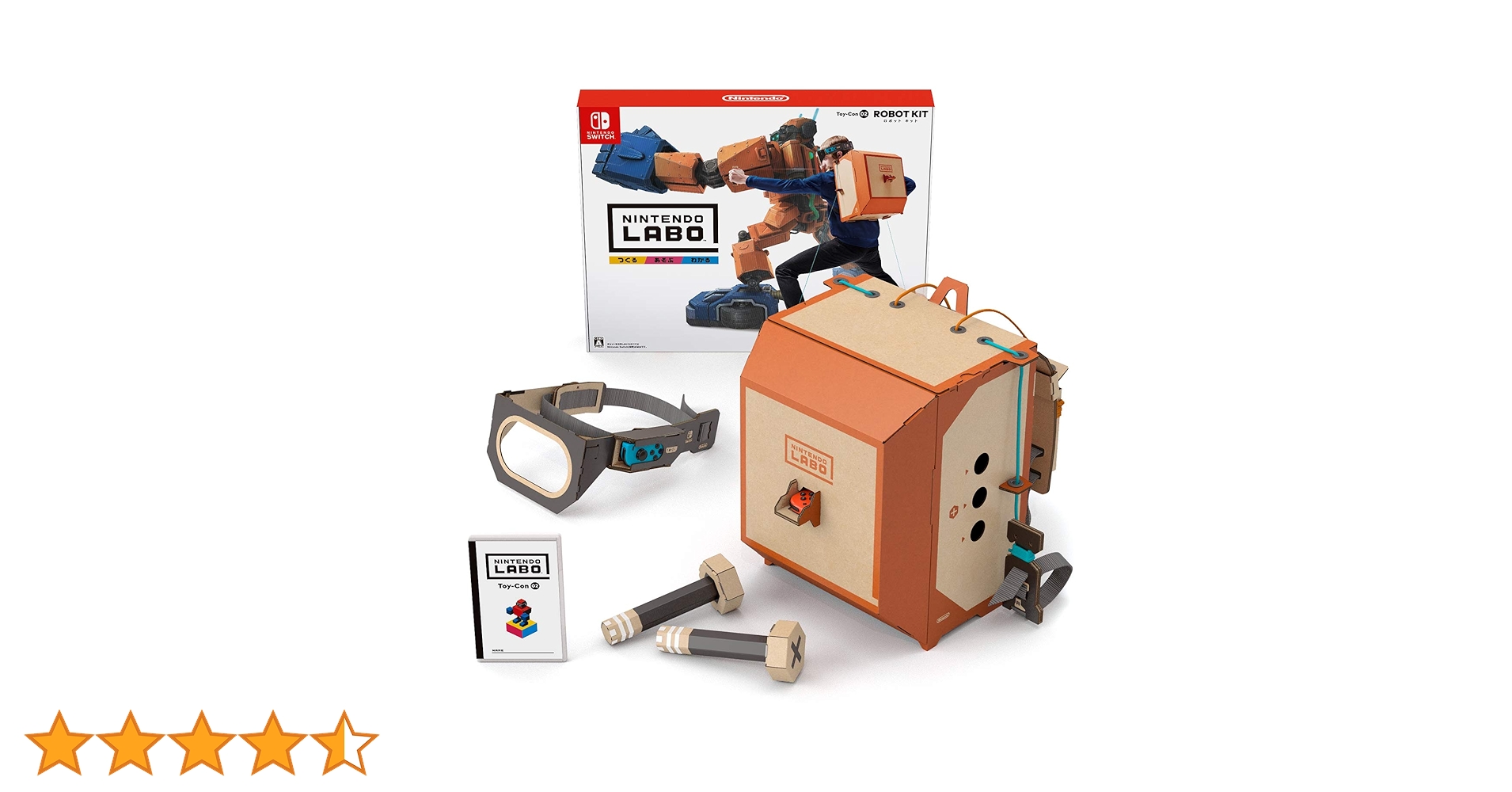 ✨未組立 訳有　Nintendo Labo Toy-Con 01 & 04 2点 ✨未組立 訳有 Nintendo Labo Toy-Con 01 & 04 2点